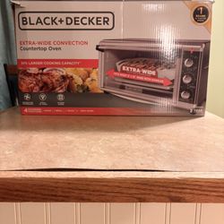 Black Decker Counter Top Oven *New In Box*