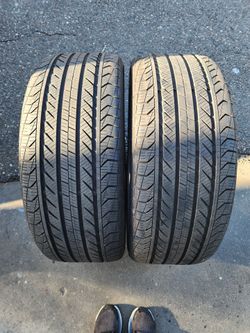245/45/19 continental 98% tread tires
