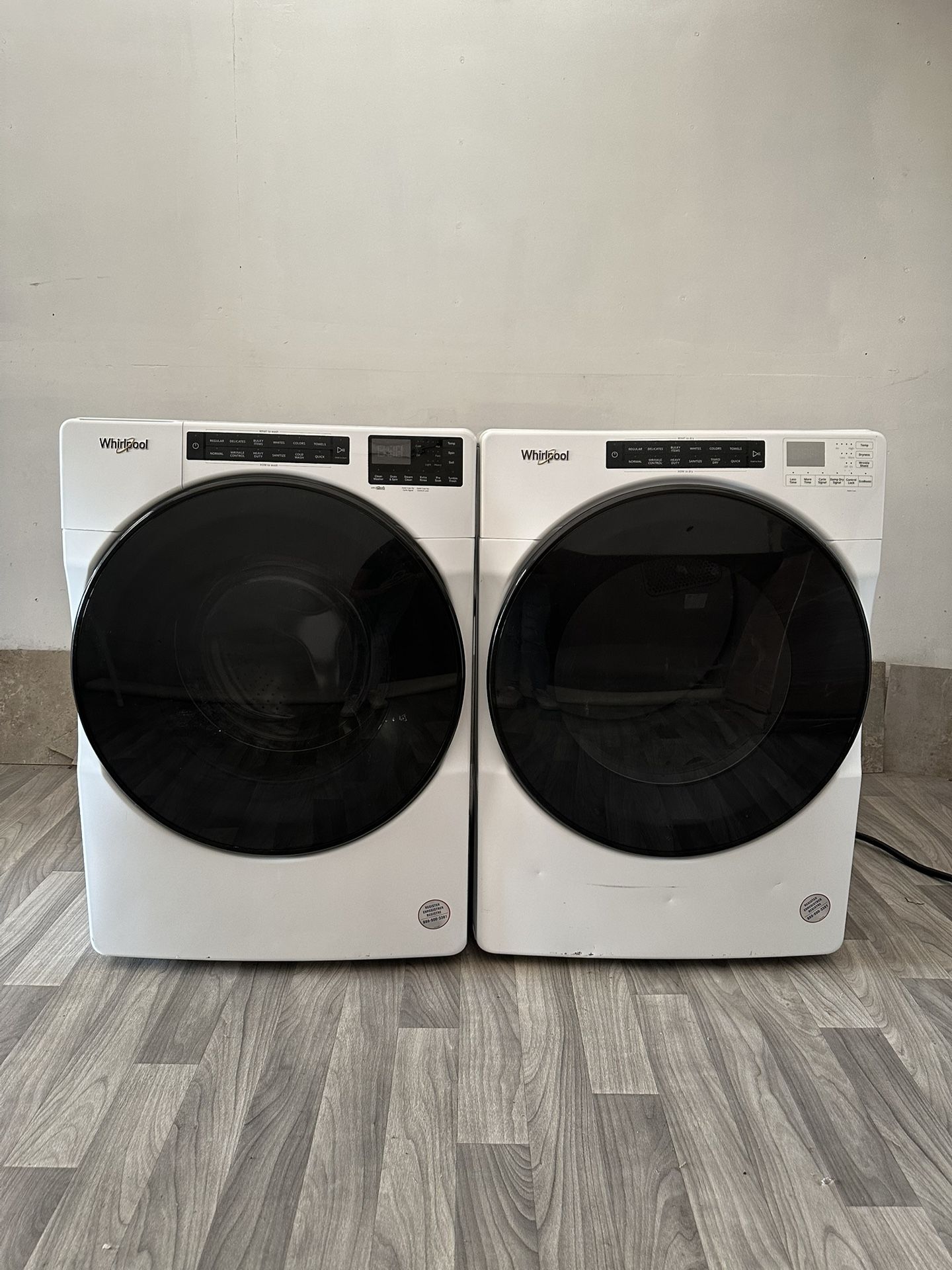 Whirlpool Washer And Electric Dryer