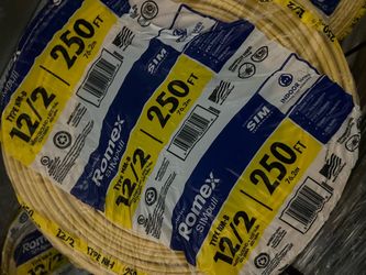 250 ft. 12/2 Solid Romex SIMpull CU NM-B W/G Wire,