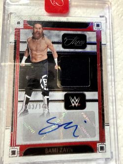 2024 Panini WWE Three count SAMI ZAYN Autograph