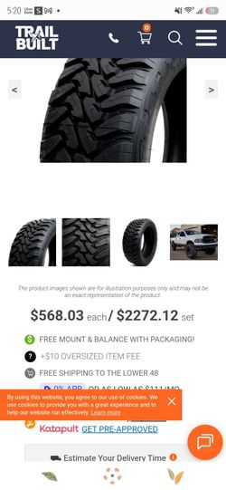 Toyo open country 40x13.5Or17lt