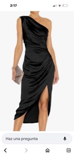 Vestido para fiesta de color negro