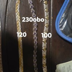 Vintage Italian Silver Bracelets + Diamond/Amethyst Slver 