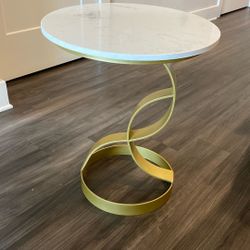 Marble End Table 