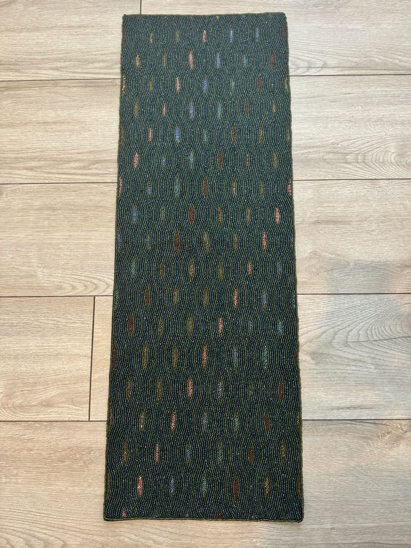 Beaded Table Runner