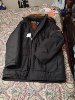 Winter black heavy jacket Alliance