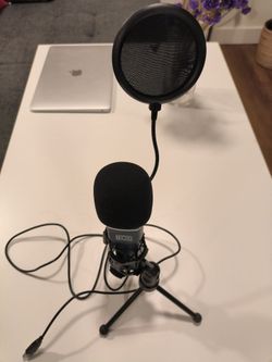 TONOR USB Condenser Microphone with Pop Filter