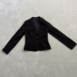 My Michelle Womens Black Blazer Suit Jacket Size Medium M Work Career Corporate