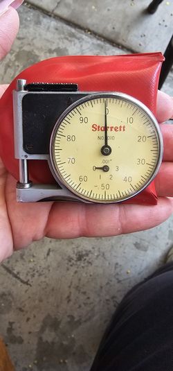 VINTAGE STARRETT THICKNESS GAUGE
