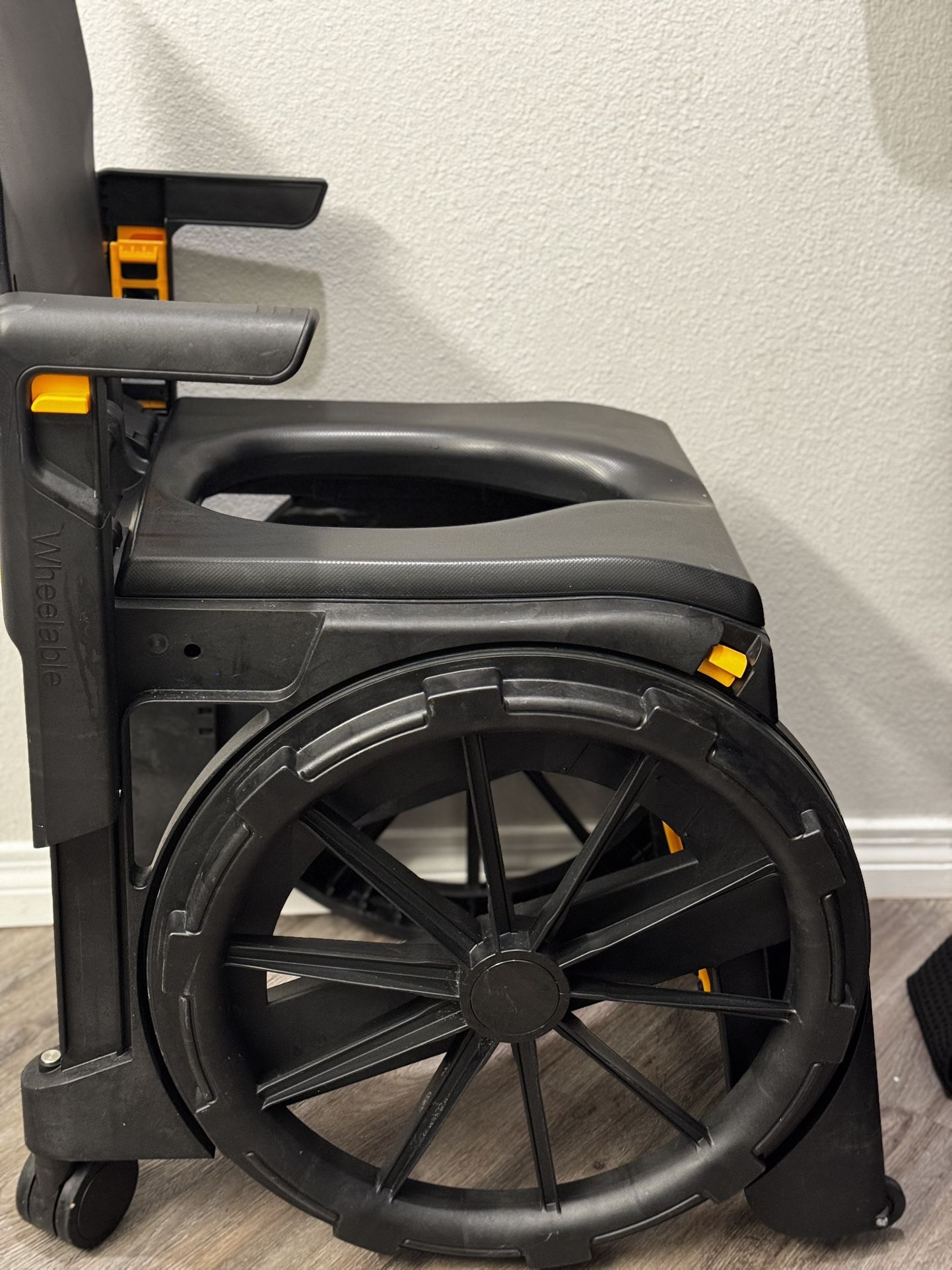 Shower/commode chair