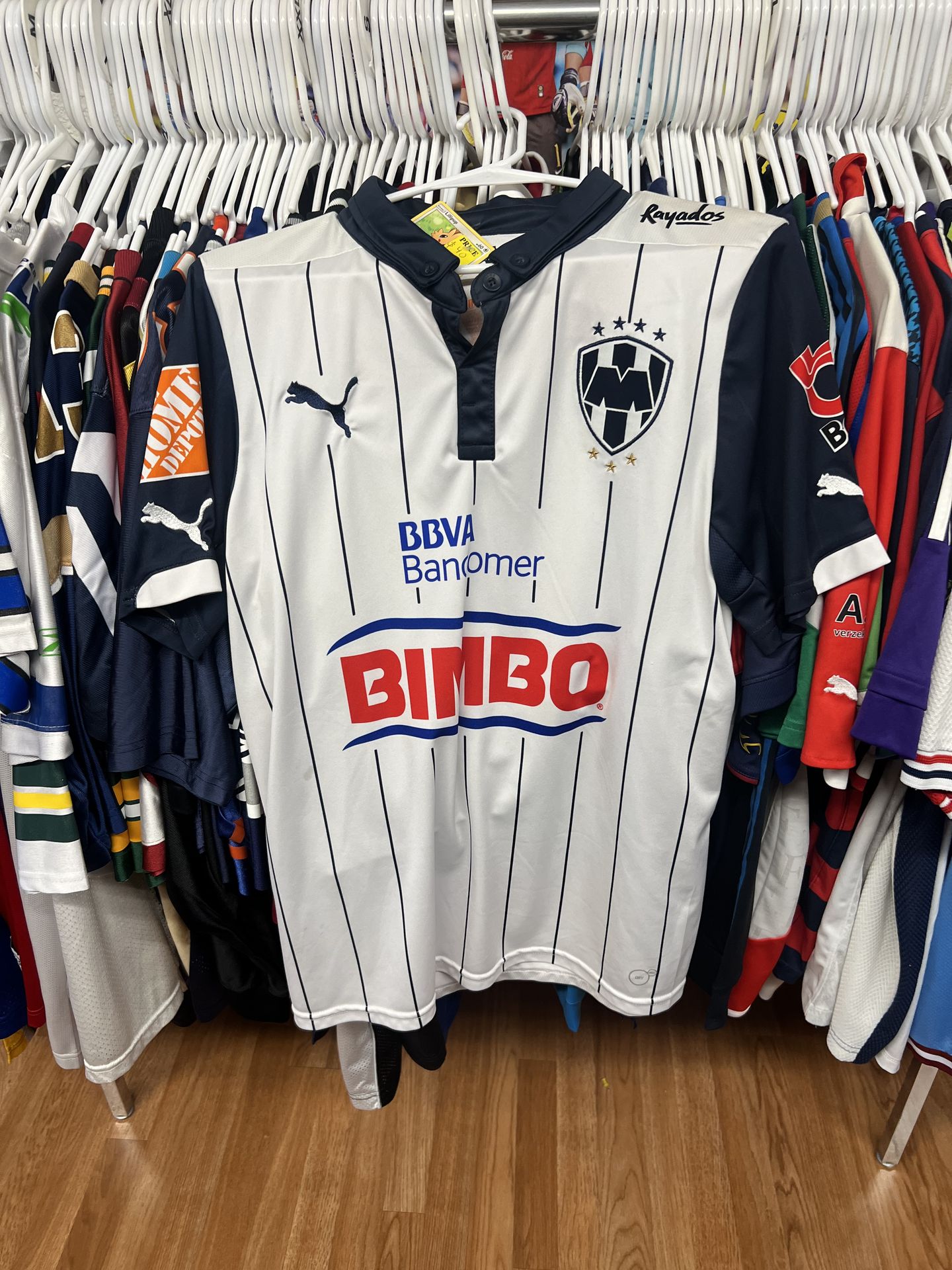 Monterrey soccer jersey