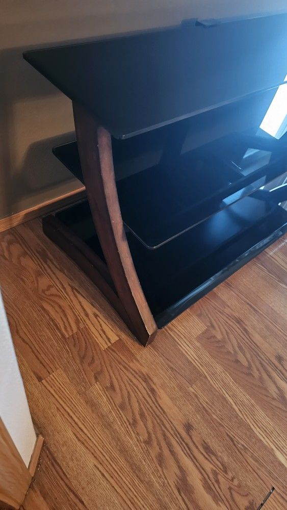 Glass TV Stand