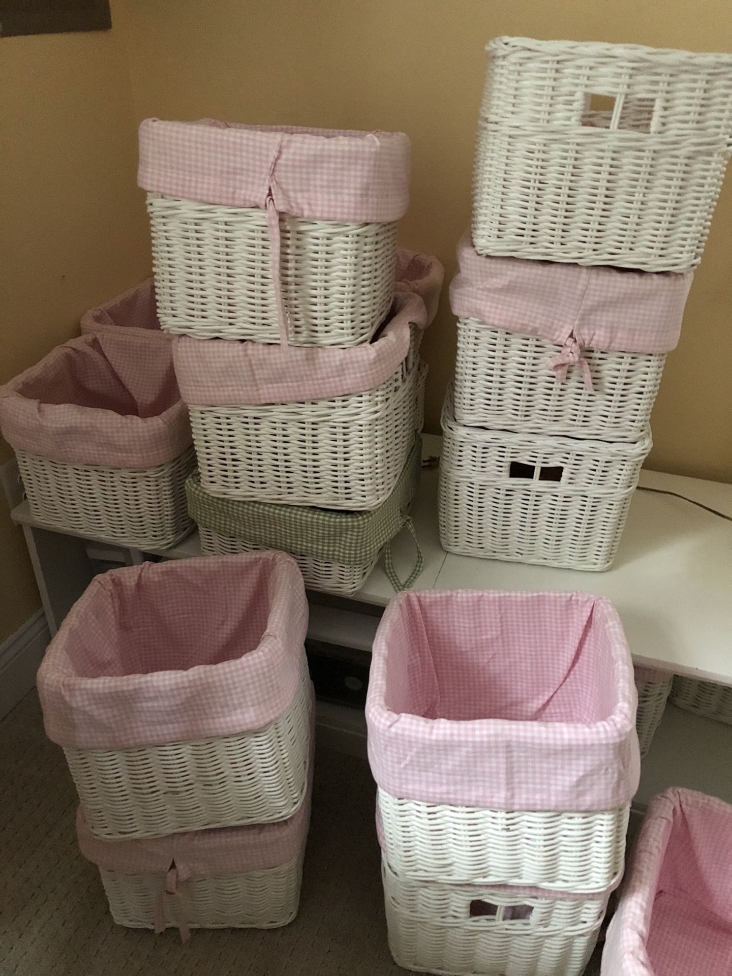 Pottery Barn baskets