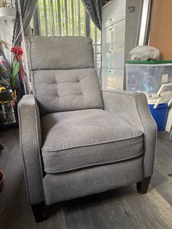 Cozy petite recliner