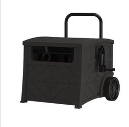 Suncast Smart Tube Hose Hideaway with Brass Connections