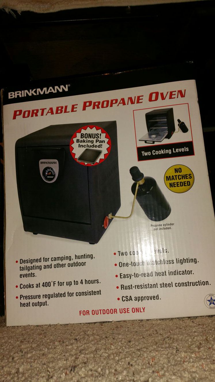 Brinkmann Portable Propane Oven