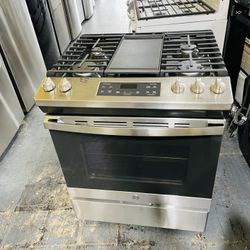 GE New Gas Stove 