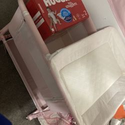Pink Bassinet 