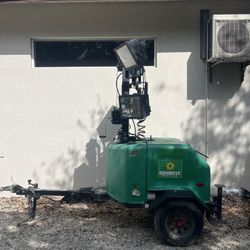 2017 Light Tower Trailer with Kholer Diesel Generator