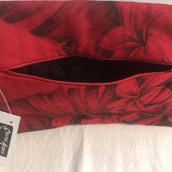 Handmade Hawaiian Cotton Print In Red And Black