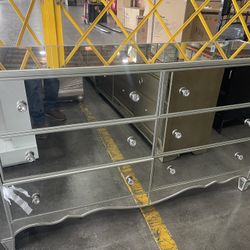 Mirrored Dresser - OPEN BOX SPECIAL 