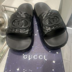 New Gucci Slides Size 46