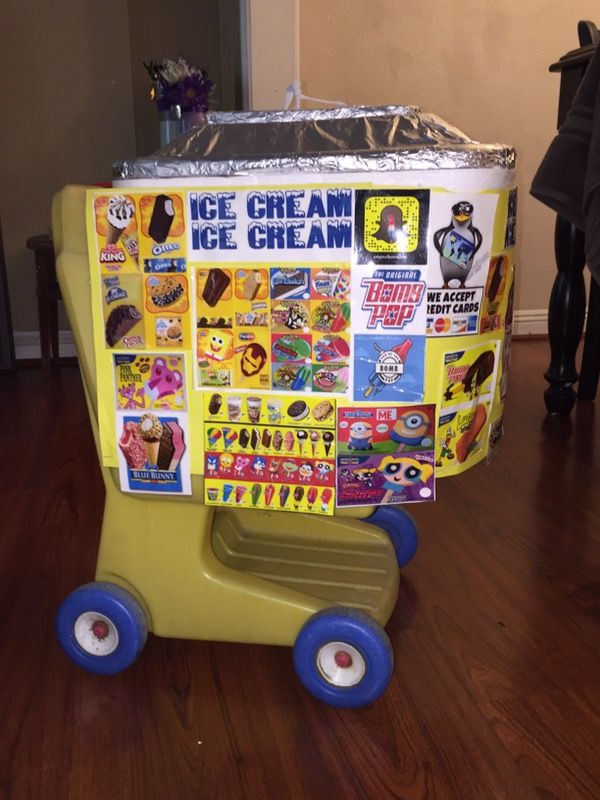 Paletero Man Cart kids costume.