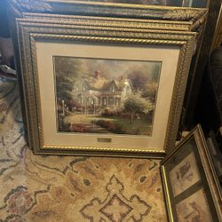 Home Interior And Gifts Certified Thomas Kinkade Panting