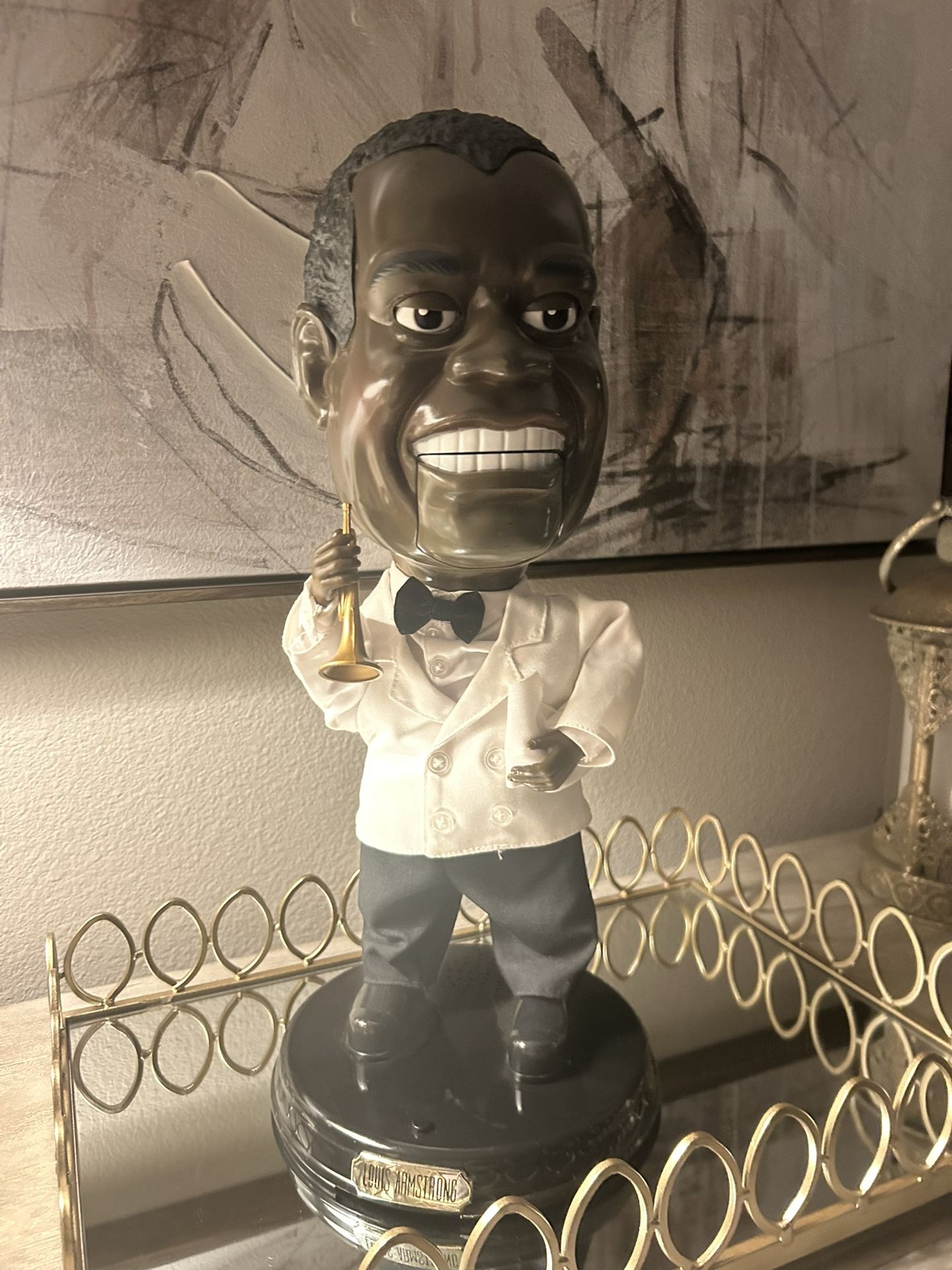 LOUIS ARMSTRONG SATCHMO FIGURE