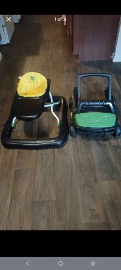 John Deere 2 in 1 baby walker