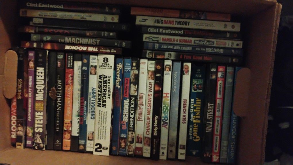 Large VHS DVD Collection
