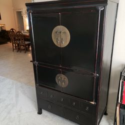 Armoire Bar Cabinet  Entertainment Center 