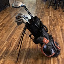 RAM Memorial Golf Set (4i-PW+Callaway LW+putter+Driver/3W/5W+Stand-Up Bag)