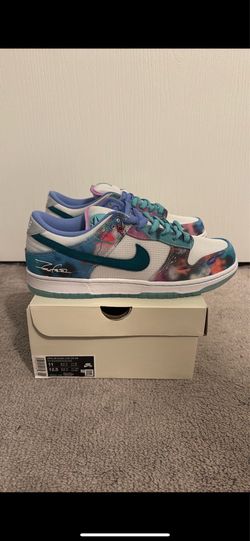 Nike SB Dunk Low Futura Laboratories Bleached Aqua Sz. 11