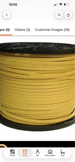 1000 ft. 12/2 Solid Romex SIMpull CU NM-B W/G Wire