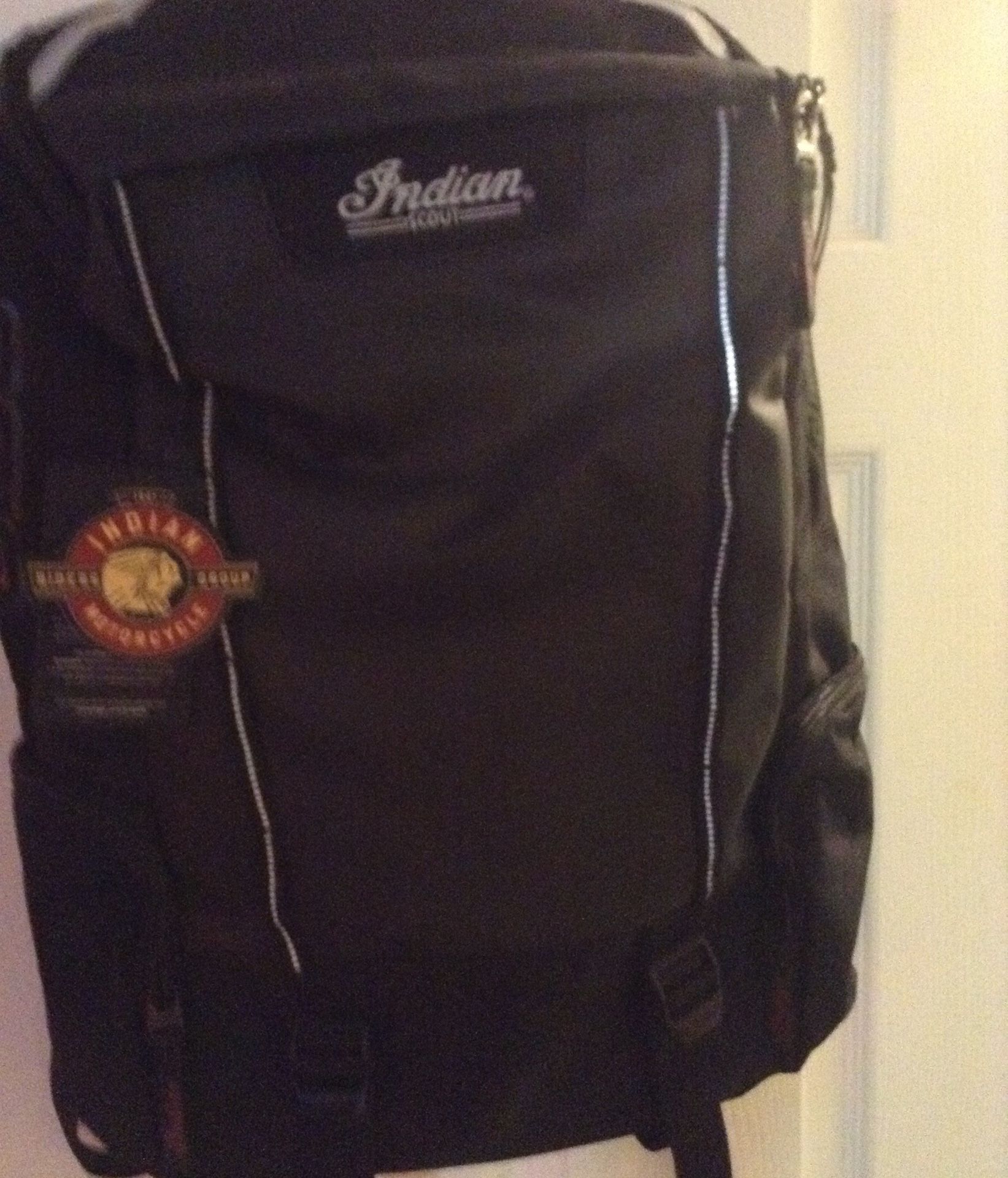 Indian scout motorcycle backpack new with tags