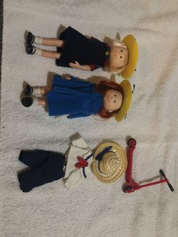 Madeline and friend vintage dolls