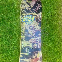 OG Vision “Live to Skate, Skate to Live” longboard