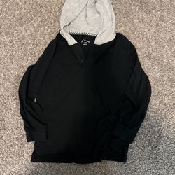 Black Hoodie Boys Sweater 