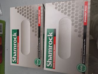 Shamrock for medical use gloves large