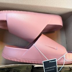 W Nike Calm Slides Size 9