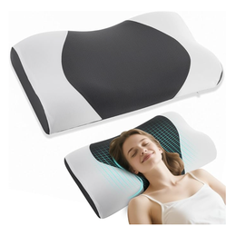 MOONOUU Cloud Align Memory Foam Pillow Ergonomic Neck Support Side Back Sleep