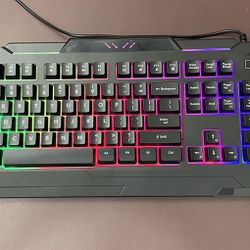 Bugha Exclusive RGB LED USB Gaming Keyboard for PC 