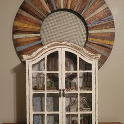 Wooden Wall Cabinet! 