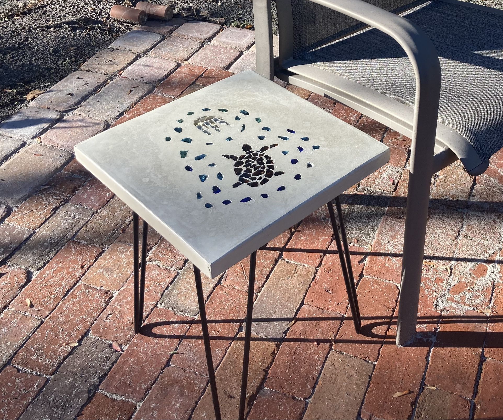 Hand Made Concrete Table