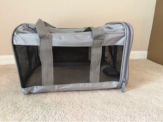Sherpa to Go Dog and Cat Carrier Bag Gray