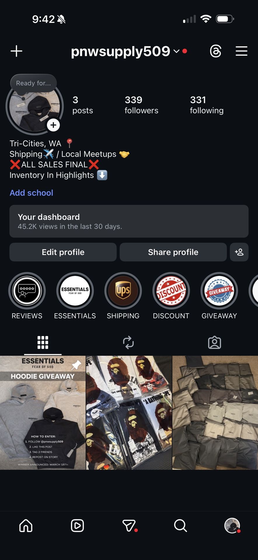 FOLLOW MY PAGE AND GET ACCESS TO BEST PRICES AROUND