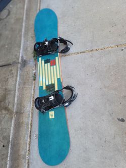 Snowboard with binding Rome Factory