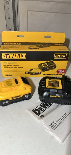 Dewalt cargador y batería Nuevvos!